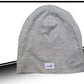 SPERO EMF Protective Skull Cap Beanie, Light Grey w/ Logo